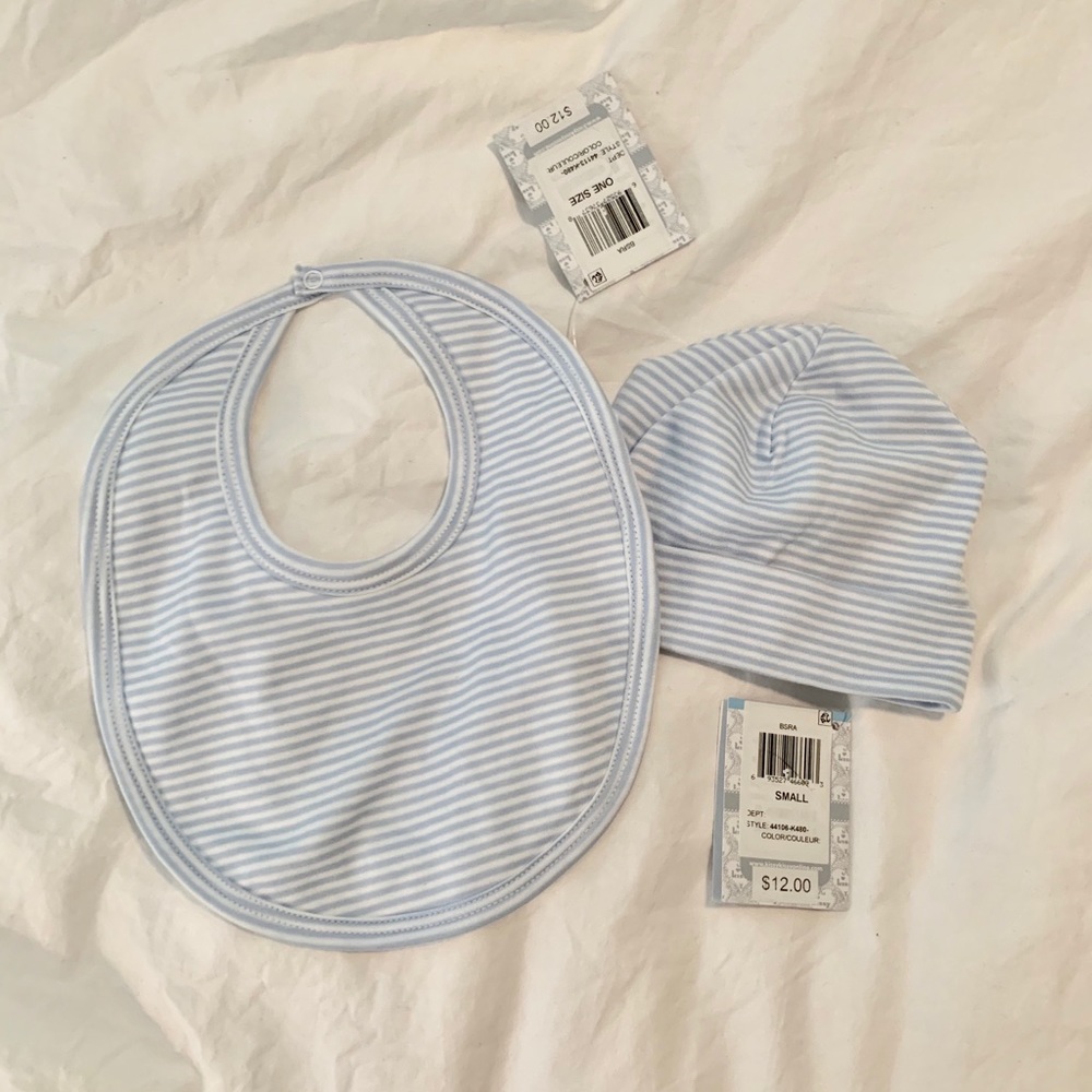 Kissy Kissy Hat and Bib set